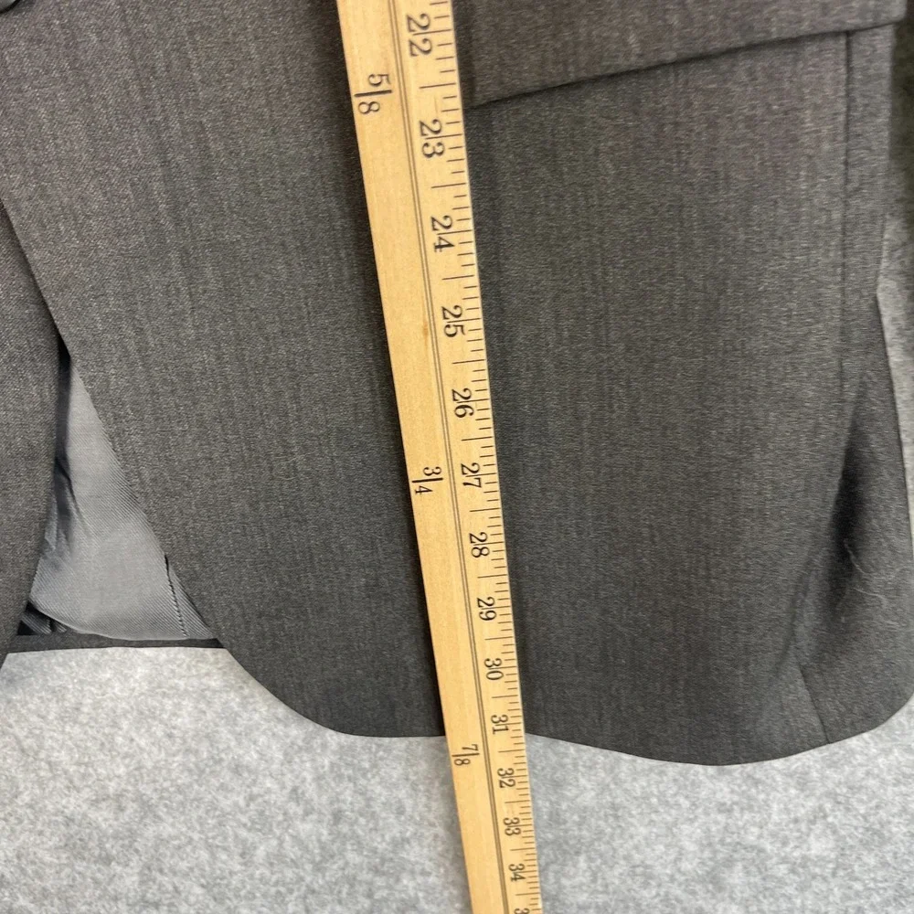 Banana Republic Lanificio F.lli Cerruti Wool Suit Men Gray Blazer 40R Pant 34x29
